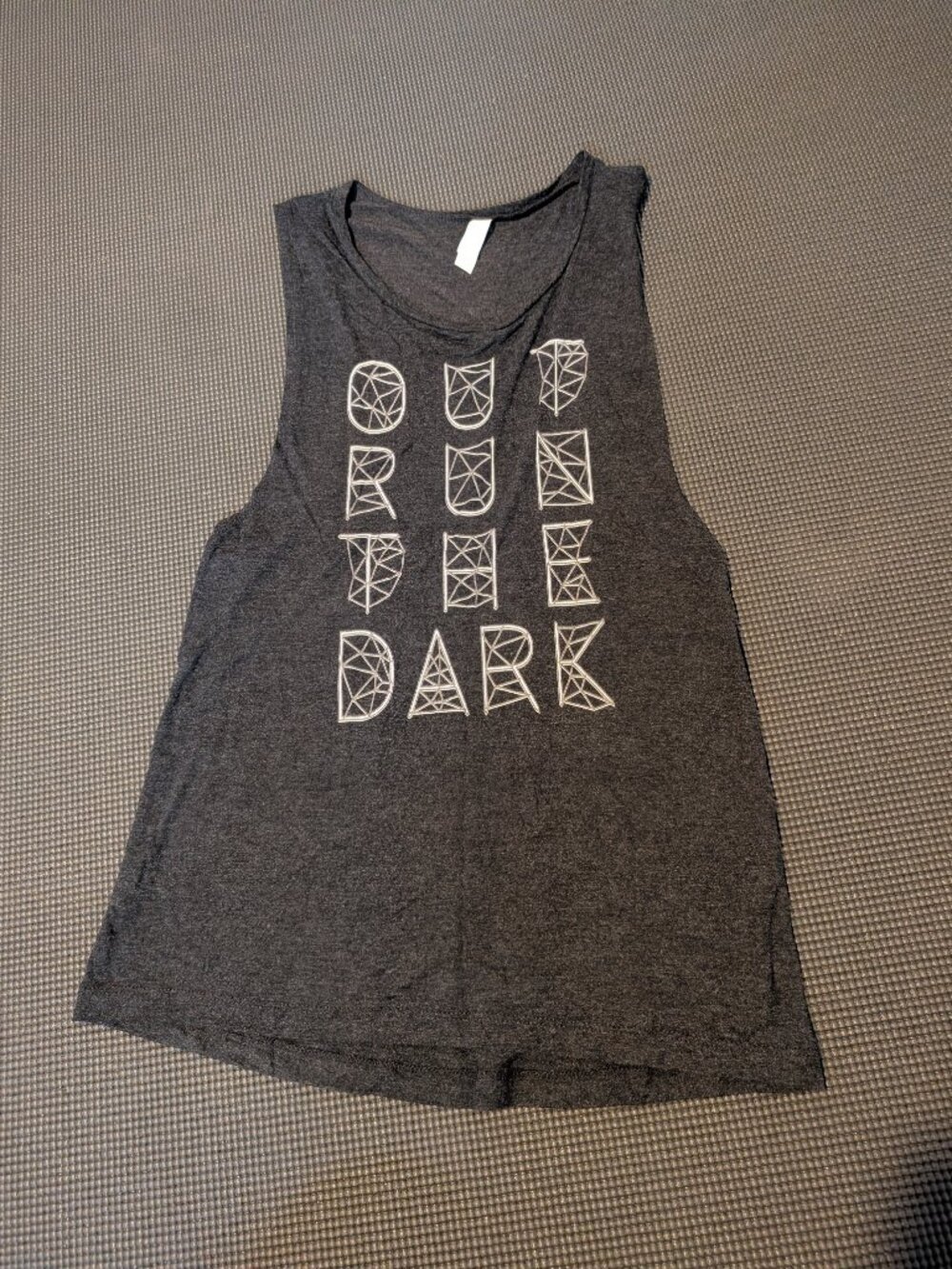 Outrun the Dark Muscle Tank Medium - Picture 2 of 3